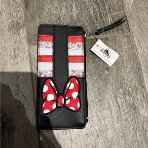 Disney Black and Red Minnie Mouse Wallet